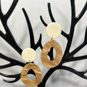 Acrylic Statement Earrings